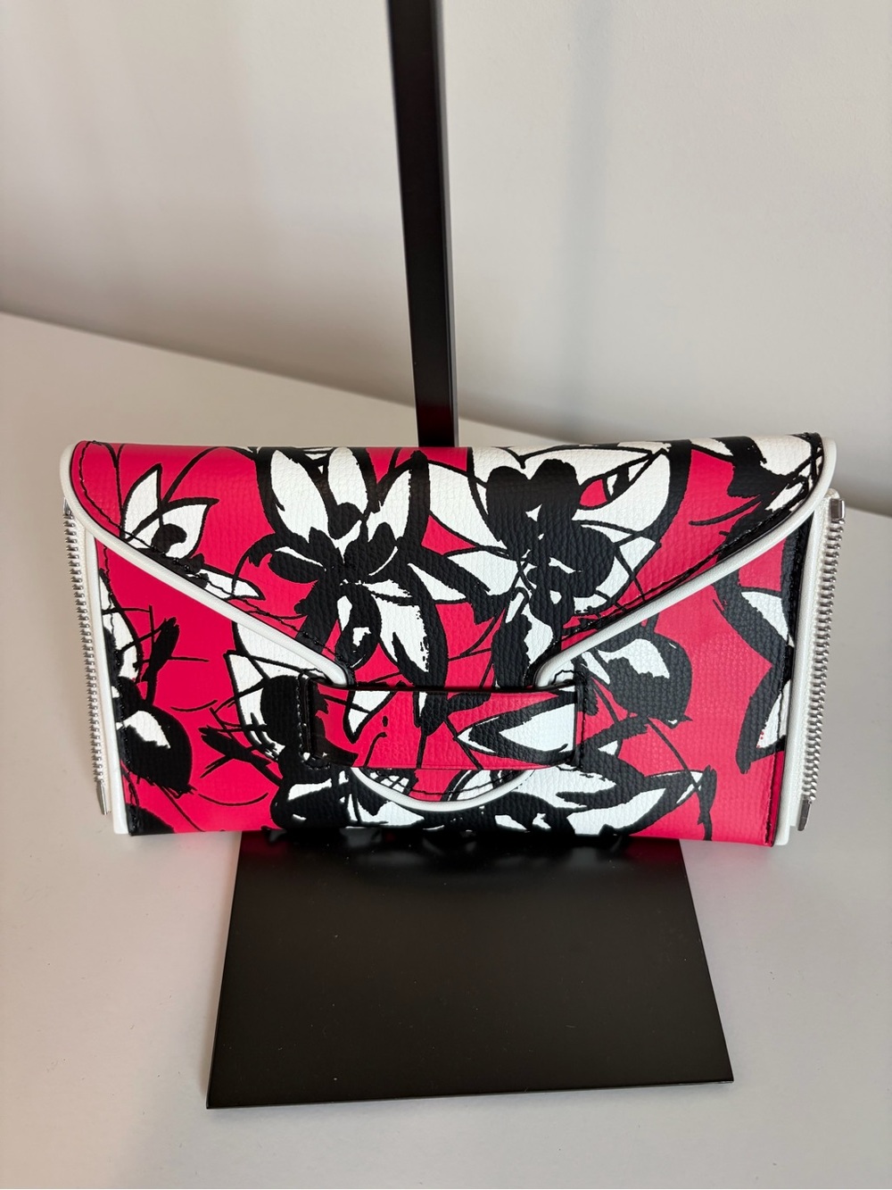 Henri Bendel Pouch Floral Envelope Shoulder Clutch